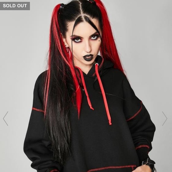 Dolls kill devil hoodie - Picture 2 of 9